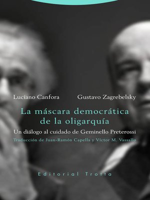 cover image of La máscara democrática de la oligarquía